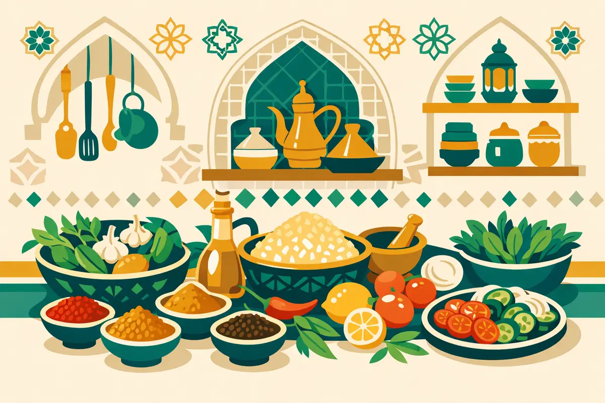 Apprendre l'Arabe à Travers la Cuisine : Une Expérience Délicieuse