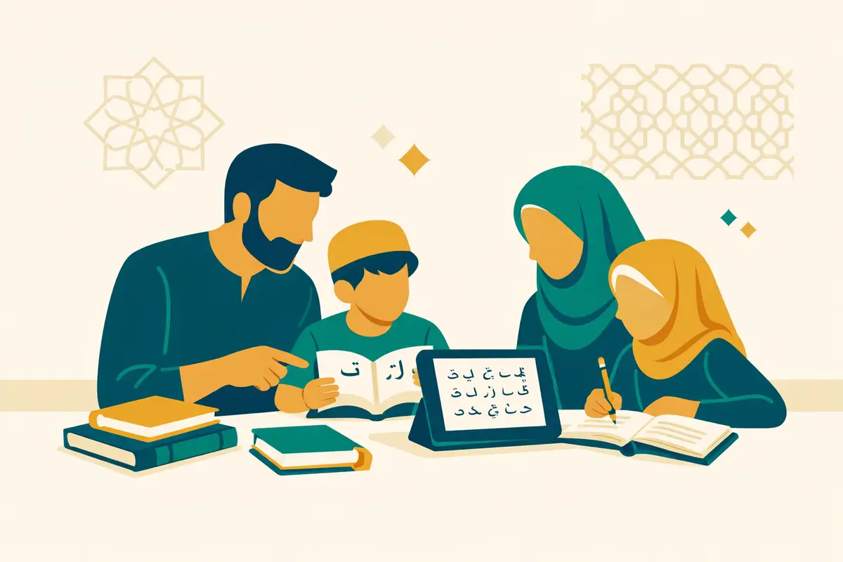 Apprendre l'Arabe en Famille : Une Aventure Ensemble