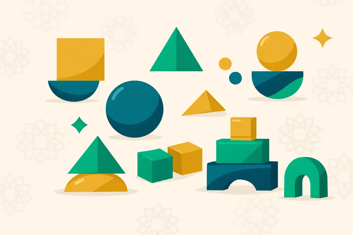 Les formes en arabe – Jeu éducatif