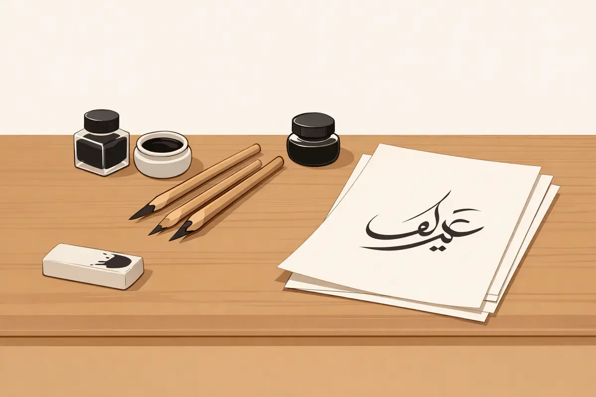 L'Importance de la Calligraphie Arabe dans l'Apprentissage de la Langue